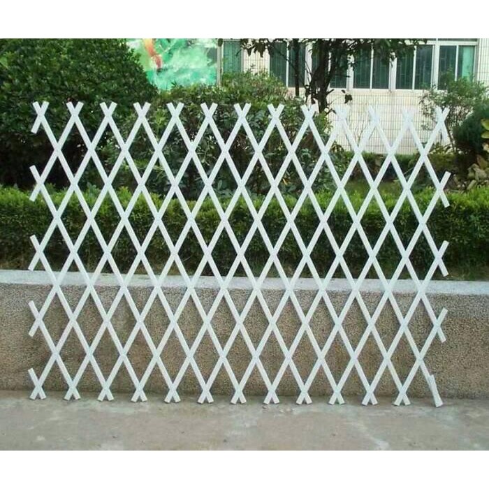 pagar tanaman/pagar putih/pagar hias/pagar daun/bunga hias/daun rambat