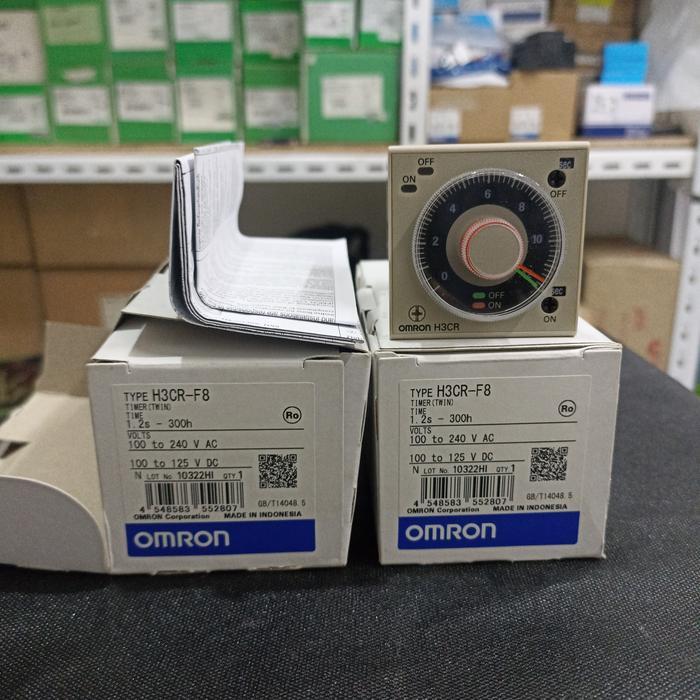 NEW TIMER OMRON H3CR-F8 H3CR F8 H3CRF8