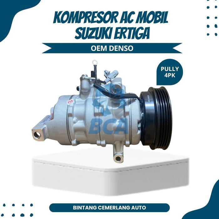 COMPRESSOR KOMPRESOR AC MOBIL SUZUKI ERTIGA OEM DENSO TERMURAH
