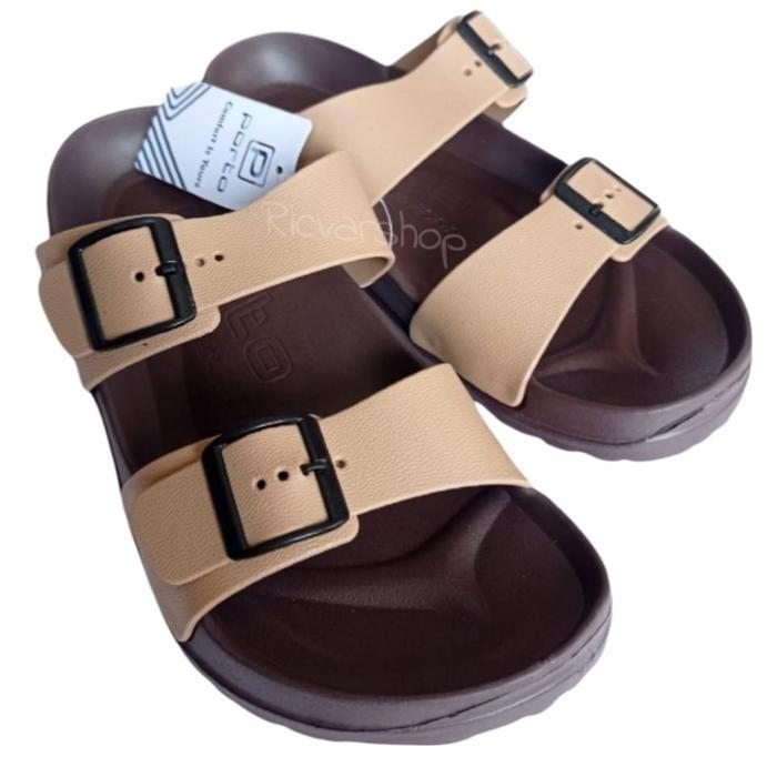 Sandal Slop Karet Pria Dan Wanita Porto 1029M 40-44