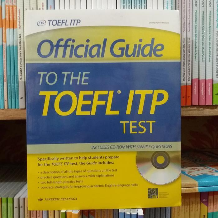 TOEFL ITP official guide test erlangga