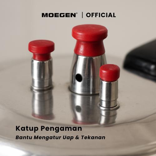 Moegen Panci Presto 4 Liter Pelunak Daging Presto Original Serbaguna