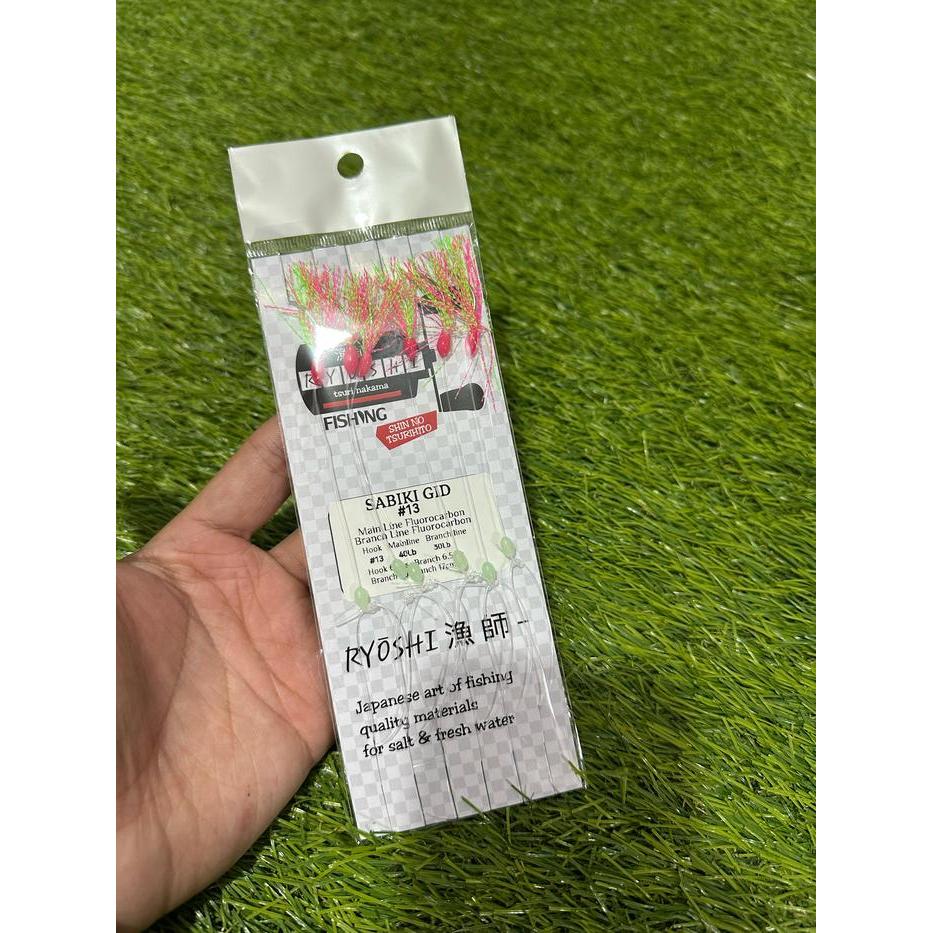 Kotrekan Ryoshi Sabiki Gid Fluorocarbon Kotrekan Rangkaian Pancing #Gratisongkir