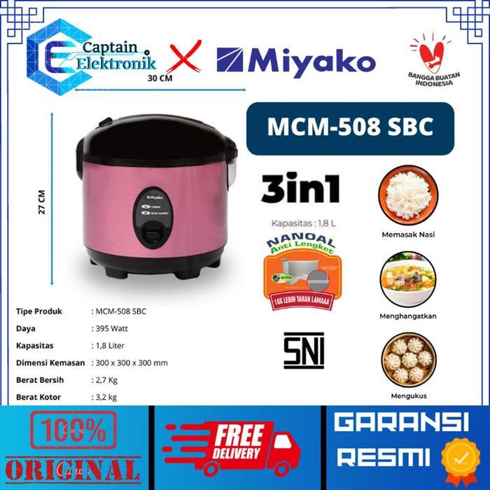 Miyako / Magic Com Miyako 3 In 1 -1.8 Liter Mcm-508 Sbc