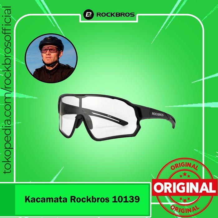 Kacamata Sepeda Rockbros 10139 Sunglasses Gowes Photocromic Full Frame