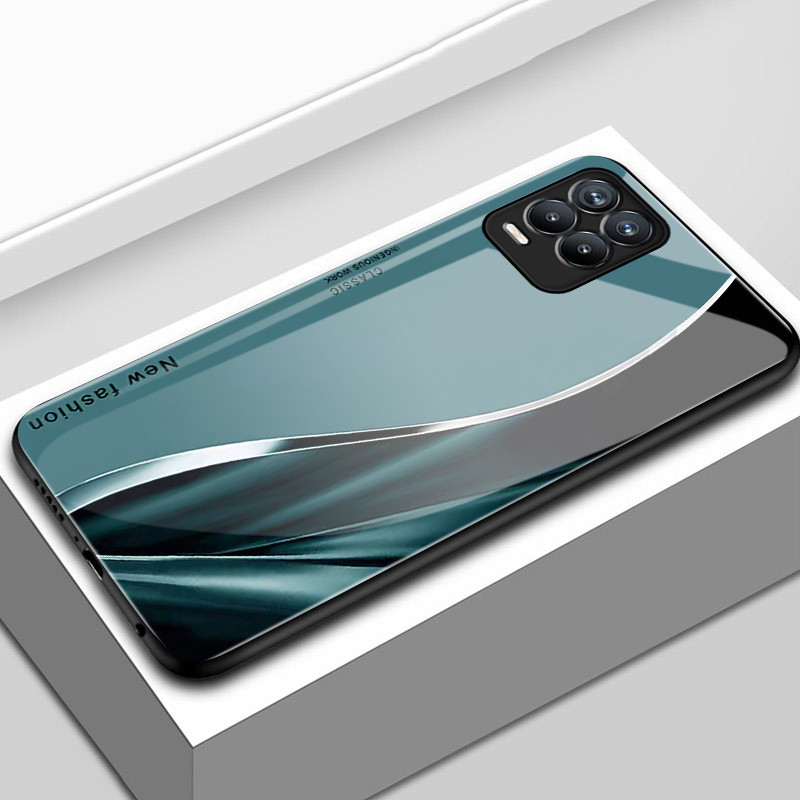 Casing Hp Untuk Realme 8 5G 8s 5G 8 Pro Case Casing pola Kurva Kasing HP Kesing keras kaca Silikon S