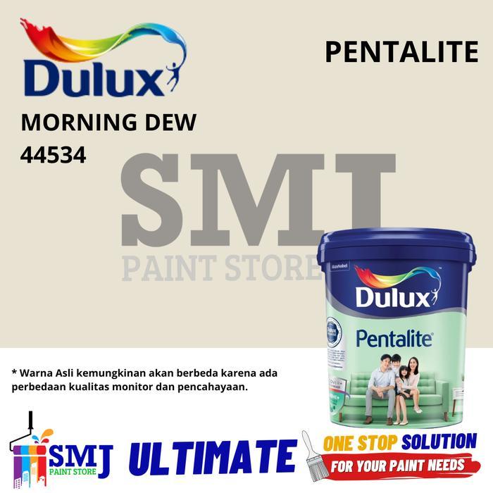 Cat Tembok Interior Dulux Pentalite Warna Tinting Morning Dew Ukuran 2,5L
