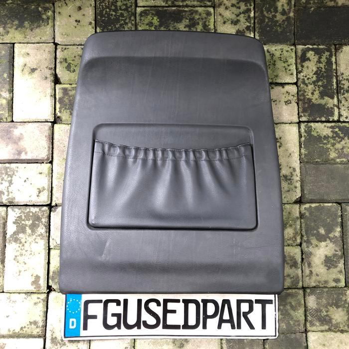 Original Bmw E39 E38 Cover Belakang Jok Depan (kantung) Hitam