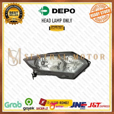 Head Lamp Lampu Depan Besar Kanan Honda HRV DEPO