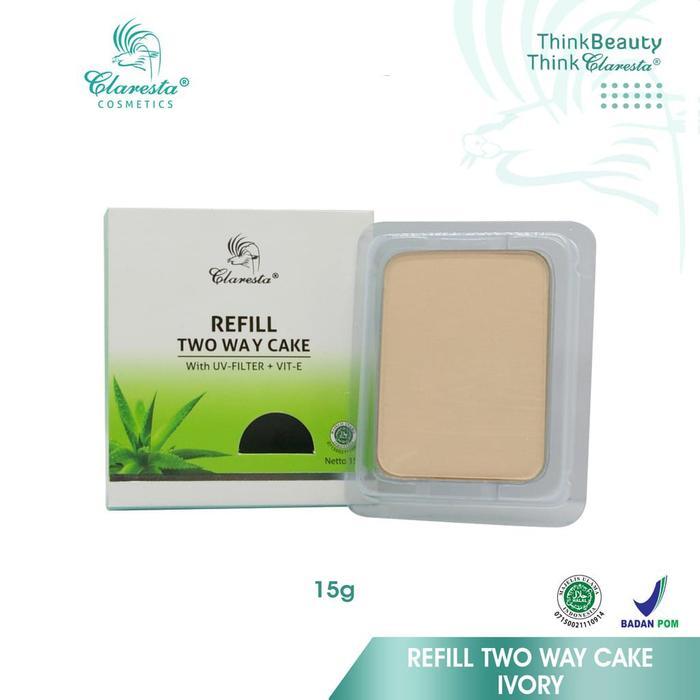 Nasywa- Claresta Bedak Padat Reffil - Reffil Bedak Claresta