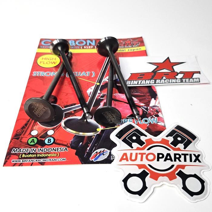 Payung Klep Brt 22 19 4.5 Mm Jupiter Mx Vixion Mx King R15 Nvl Nva Xabre Satria Fu Brt Valve Klep