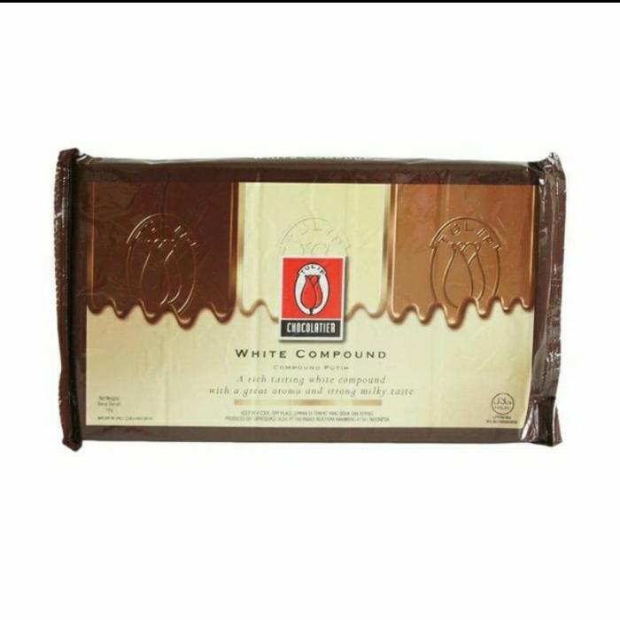 COKLAT BLOK TULIP WHITE COMP 1KG