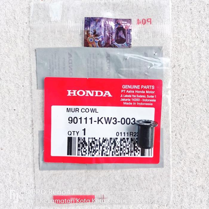 MUR-KARET-DUDUKAN-BAUT COWL-VISOR TIGER CB-150 CBR-150 CBR-250 ORI AHM