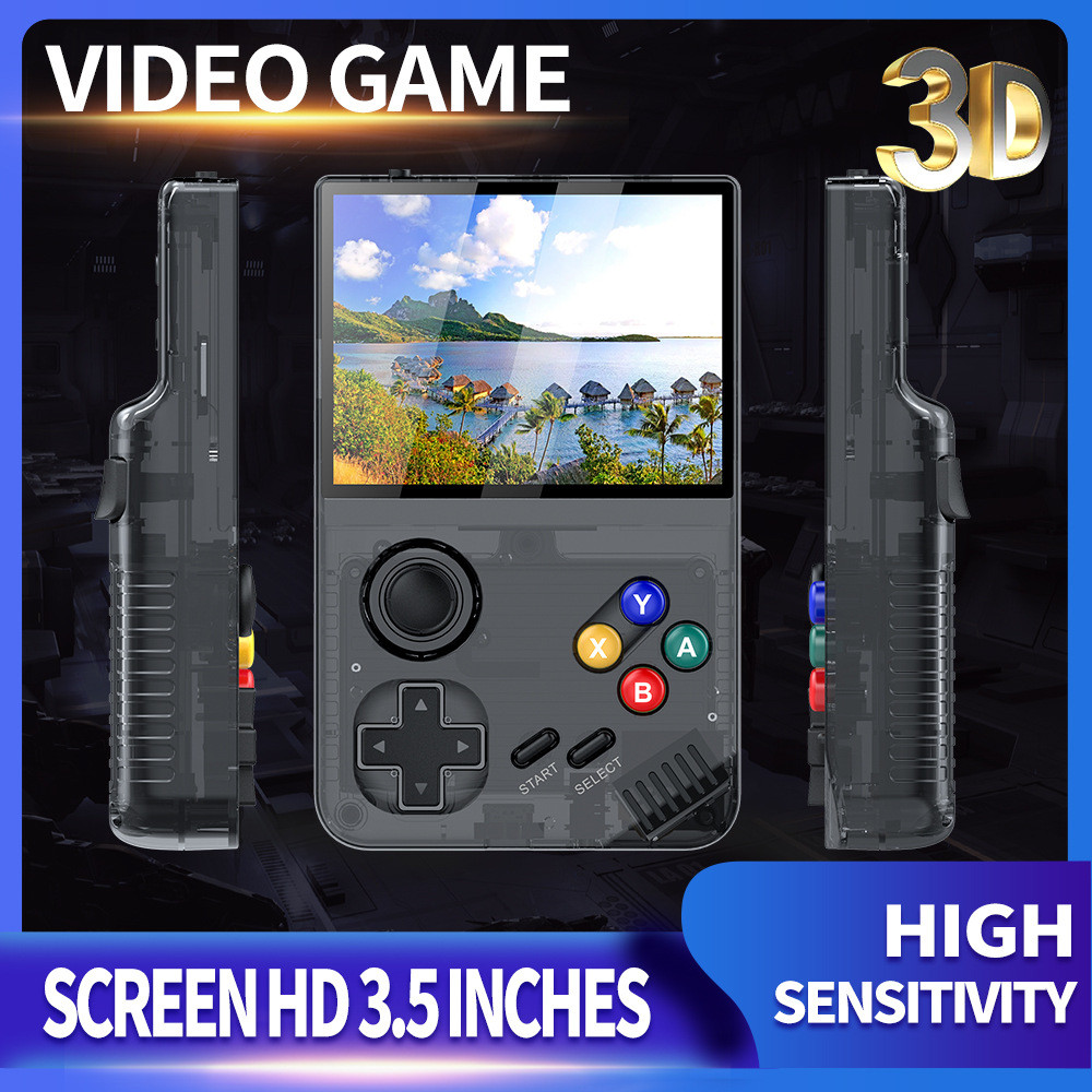 Upgrade M19 Handheld Game Player Quad Core CPU Portable Game Console 64GB 128GB 30000 Free Games For