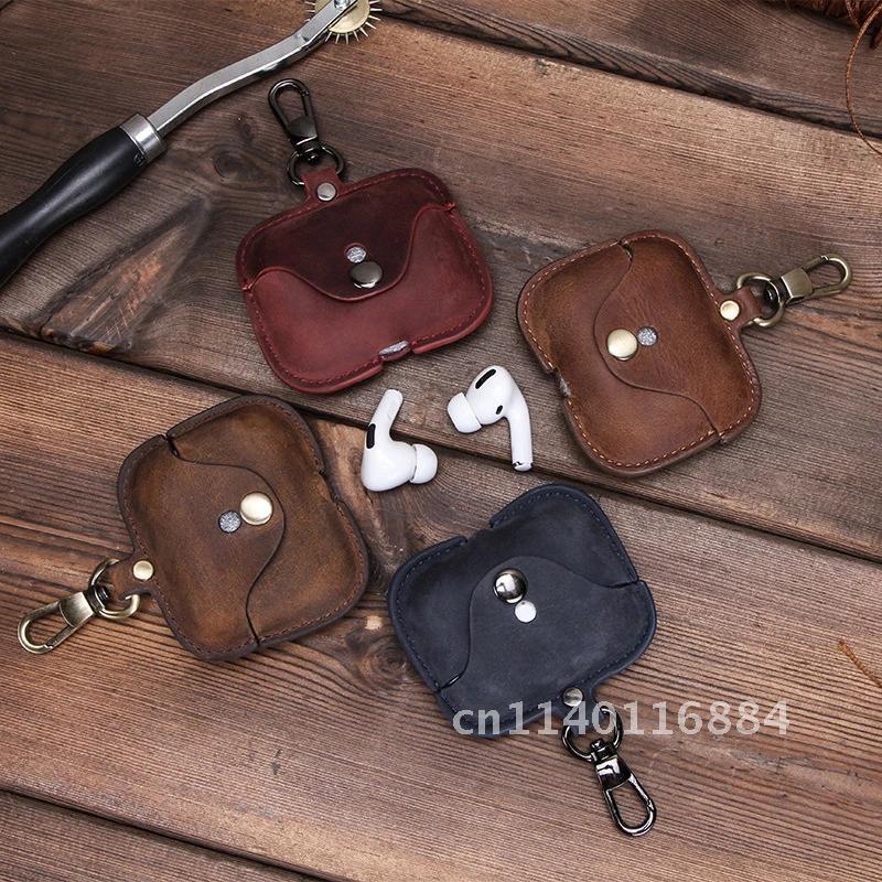 Genuine Leather Case for WF-1000XM3 Bluetooth Wireless Earphone Bag Charging Box for WF 1000 XM3 Cov