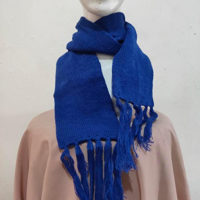 SYAL RAJUT DEWASA SCARF SHAWL SYAL-POLOS