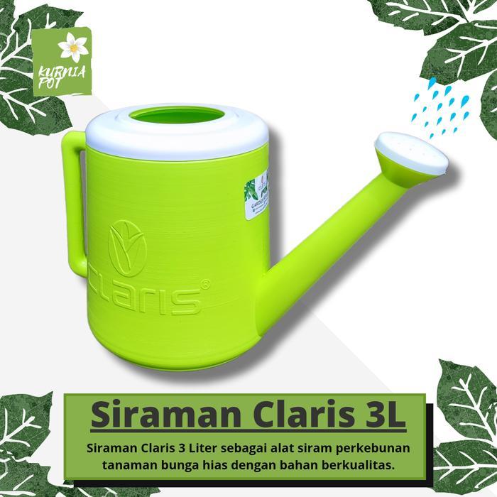 Terlaris Siraman Bunga Claris Alat Teko Penyiram Siram Air Tanaman 3 Liter