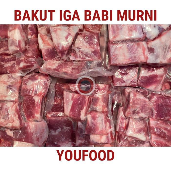 Bakut Babi Bali-Paikut Babi-Iga Babi Bali Potong-Pork Ribs Cut 5x5