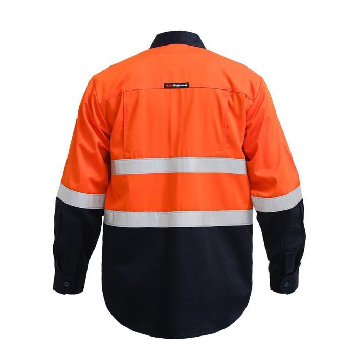 MokoWorkwear - BAJU WEARPACK SAFETY MOKO WORKWEAR ORANGE-NAVY