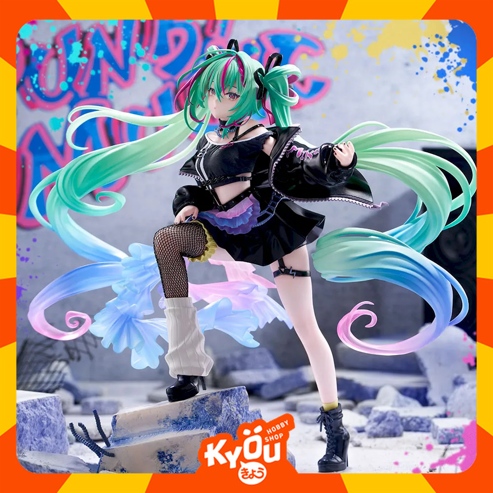FiGURiZM Figure Hatsune Miku - Punk Ver. Vocaloid (23cm)