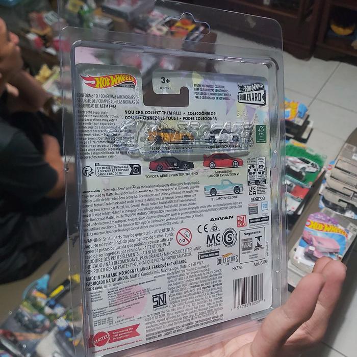 Hot Wheels Toyota Ae86 Sprinter Trueno Advan Boulevard