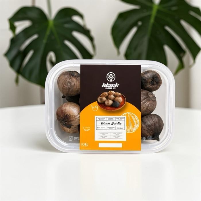 READY Bawang Hitam Black Garlic Solo Tunggal Lanang 100 gram Kemasan Baru Fermentasi Alami