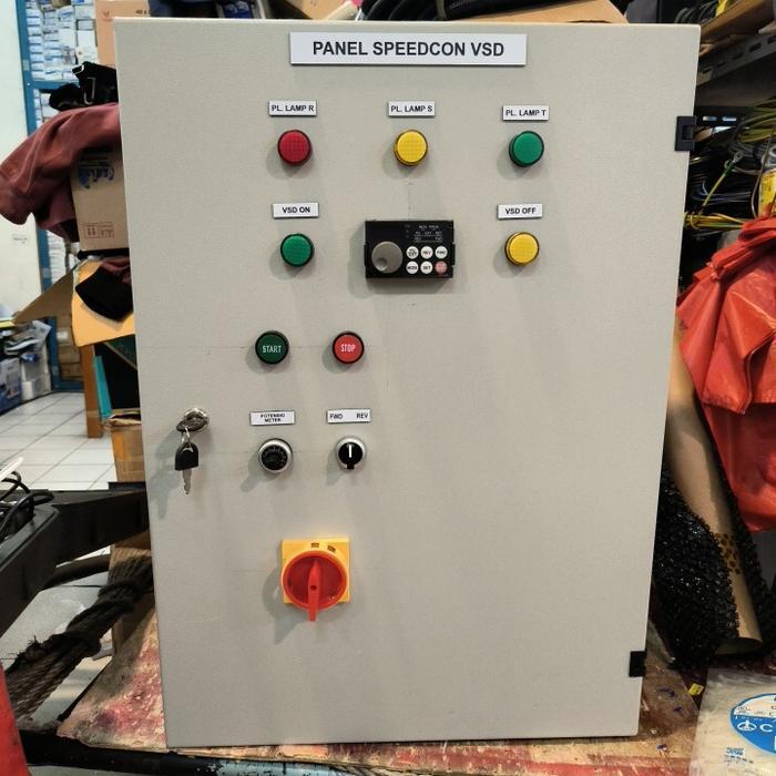 PANEL SPEEDCON ( SPEED CONTROL ) INVERTER VSD 3PHASE 380VAC FR-E740-15K MITSUBISHI