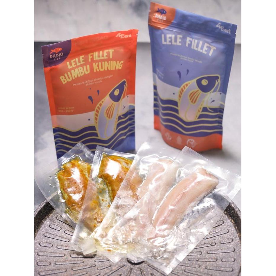 Lele Fillet Bumbu Kuning dan Lele Fillet Original