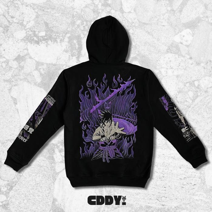 Sasuke Susanoo Hoodie - Sasuke Susanoo - Unisex Pria Wanita - Tebal Nyaman Printing Anime & Japan St