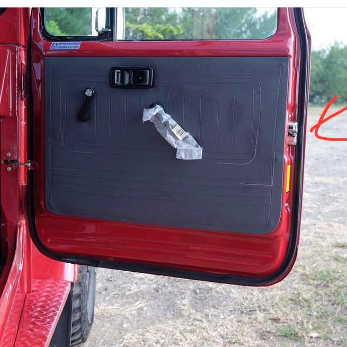 mekanis kunci pintu depan kanan door lock toyota hardtop fj40 bj40