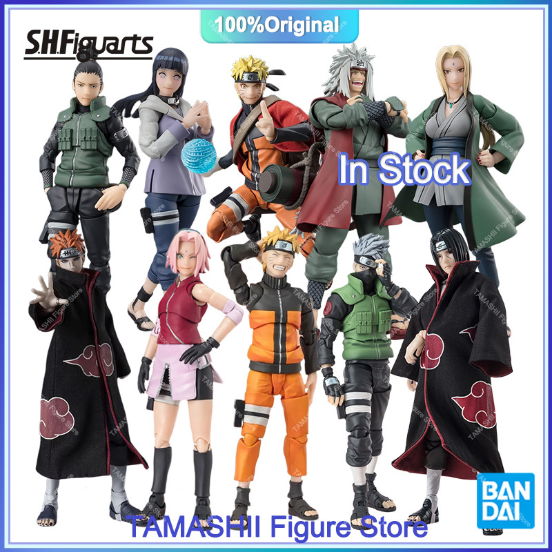 Original Bandai Naruto S.H.Figuarts SHF Uzumaki Naruto Pain Tendo Tsunade Uchiha Itachi JIRAIYA