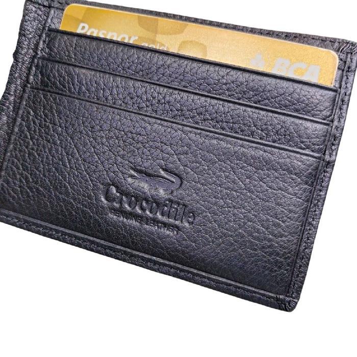 me crocodile Dompet mini kulit asli original impor / dompet kecil kulit asli / dompet pria kulit