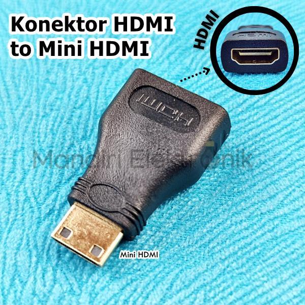 Konektor Connector Hdmi To Mini Hdmi - Konektor Hdmi Mini - Mini Hdmi To Hdmi