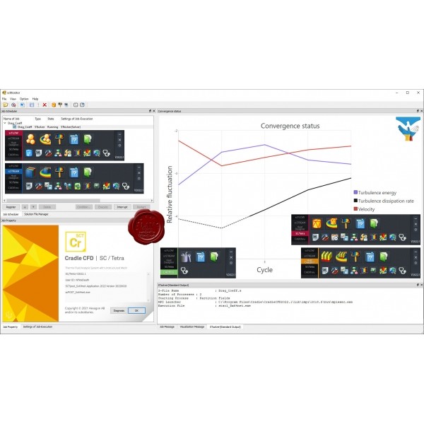 Hexagon Cradle CFD .1 - Software Manufaktur & Metrologi Presisi