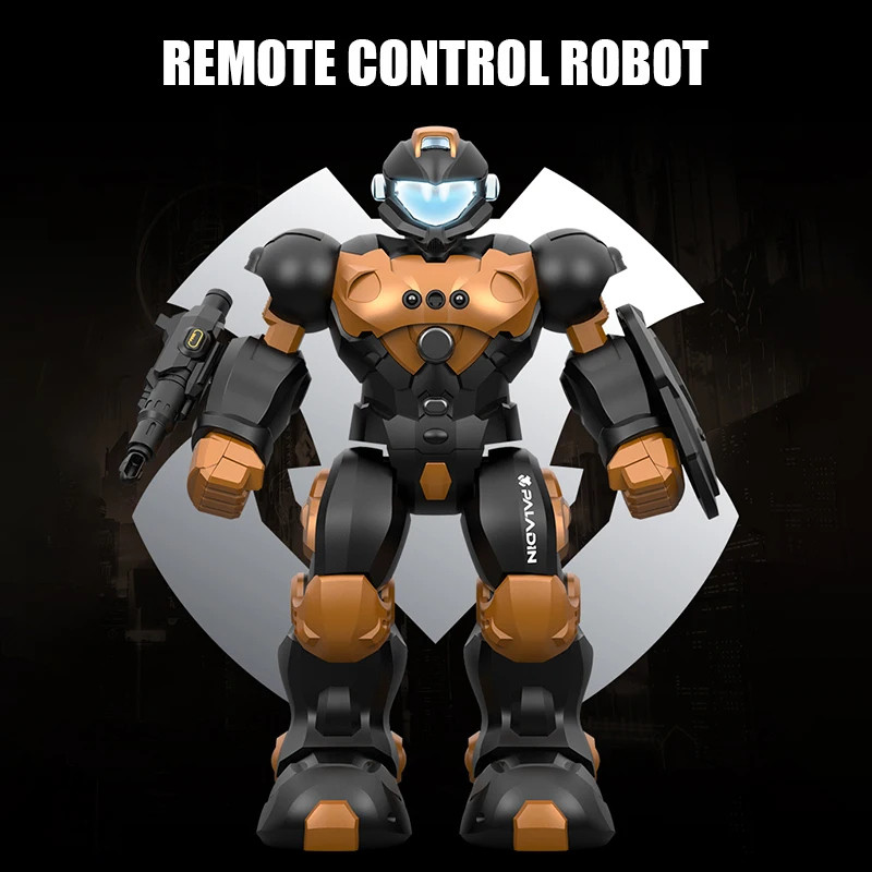 2026 Hot Remote Control Robot Toy Intelligent Programming Voice Control Gesture Remote Control Led