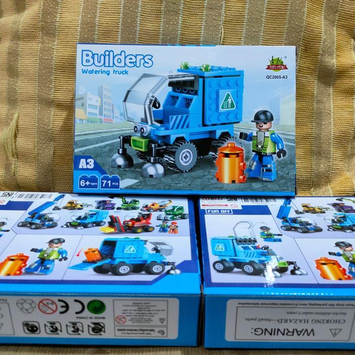 MAINAN BLOCK SUSUN-LEGO-TRUK LEGO-BRICKS