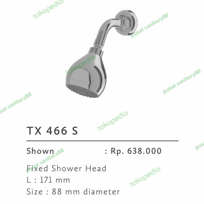 Wall Shower Head Toto Tx 466 S/Wall Shower Fixed/Shower Tanam Toto