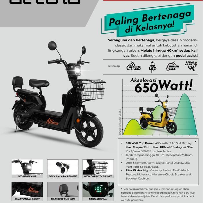 Promo Sepeda Listrik Genio Attura