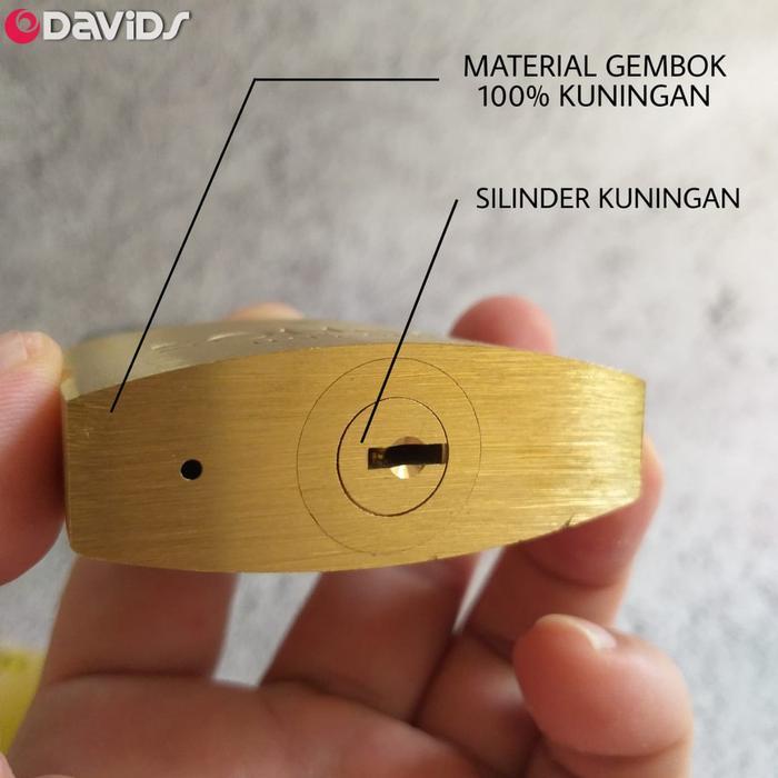 TERLARIS Soligen Gembok Pagar Anti Karat Maling Pager Besar Leher Panjang Pintu Rumah Gerbang