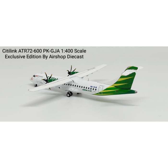 Citilink Atr72-600 Pk-Gja 1:400 Scale Exclusive Edition By Airshop Diecast