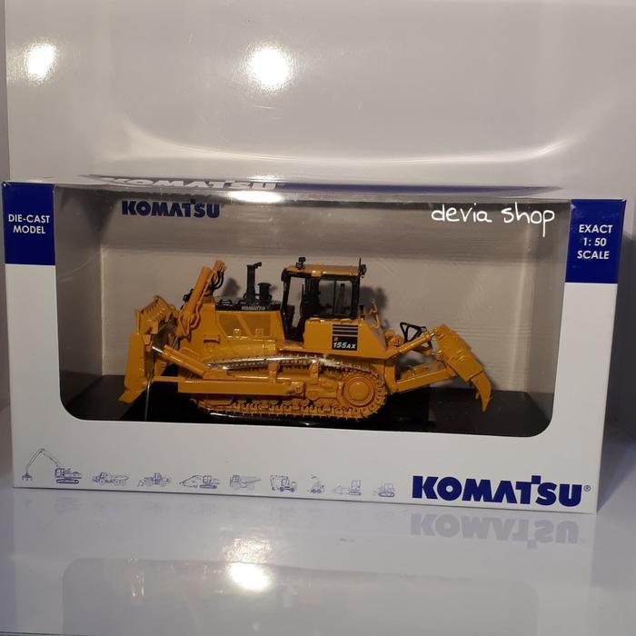 Promo Miniatur Diecast Alat Berat Dozer Komatsu D155Ax