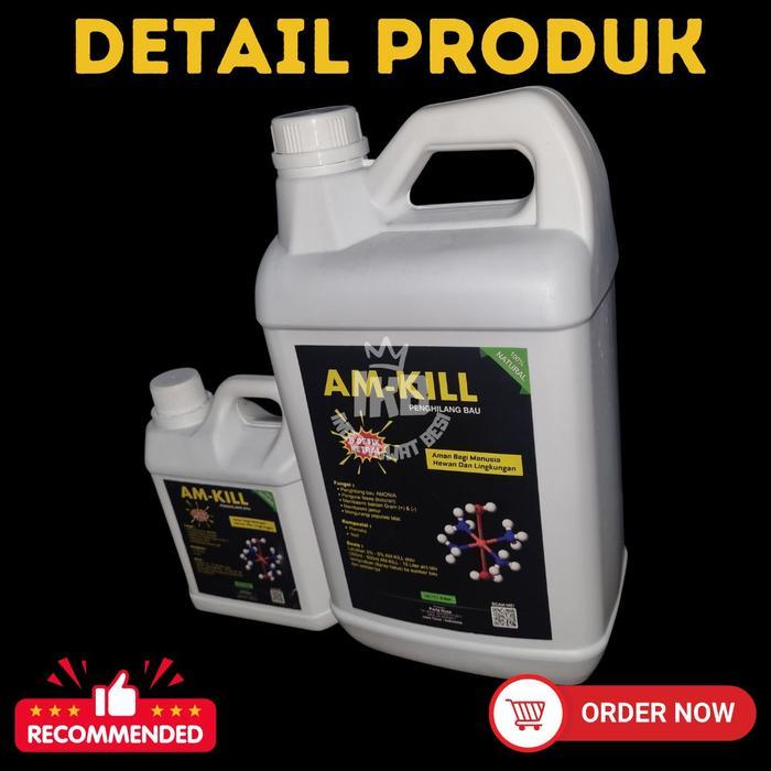 TERLARIS Am-Kill / Disinfektan Peternakan Tersedia 1 Liter & 5 Liter Membasmi Kuman & Bakteri Dengan