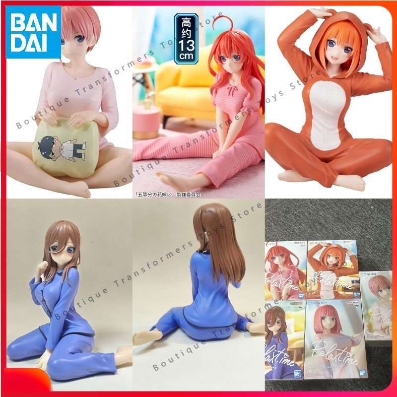 Bandai The Quintessential Quintuplets Nakano Itsuki Nakano Ichika Nakano Yotsuba Miku Action Figures