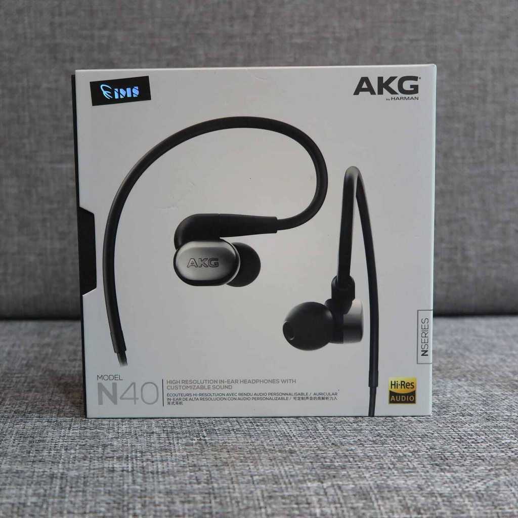 AKG N40 Resmi IMS Headphone Ori Customizable High Resolution in Ear