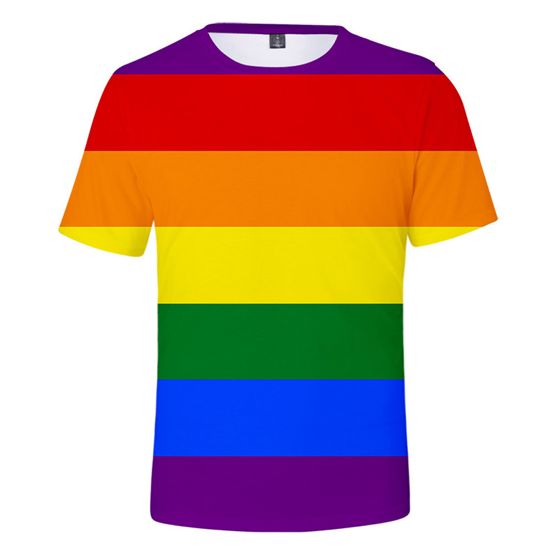 Bendera Pelangi Lesbian Gay Kemeja