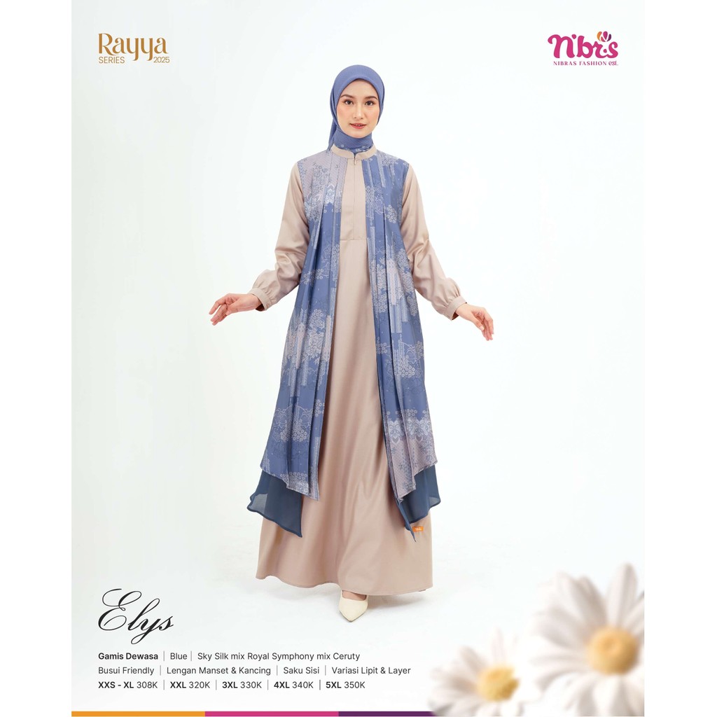 GAMIS NIBRAS ELYS GAMIS/ BIG SALE DISKON 40%