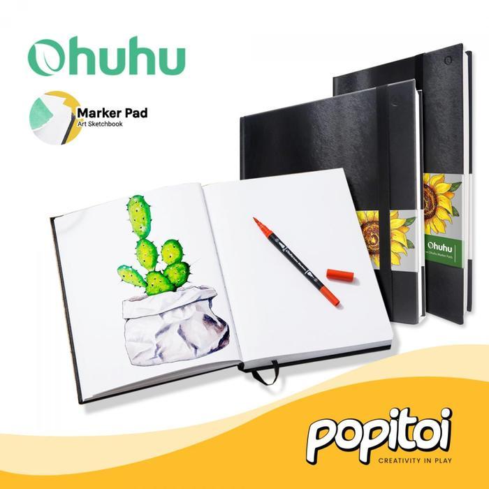 OHUHU Alcohol Marker Pad Sketchbook Buku Gambar Sketsa
