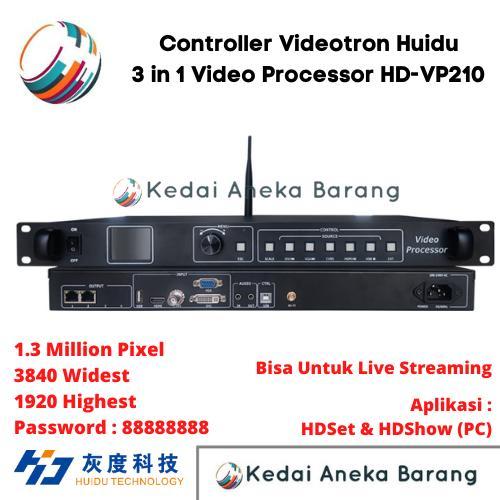 Led Video Processor Controller Videotron Huidu Hd-Vp210 Sending Card
