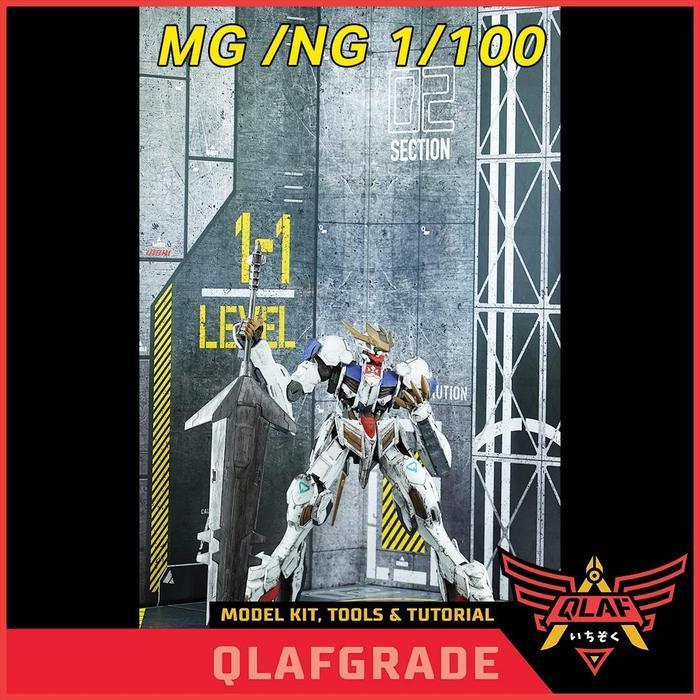 HANGAR MECHA DISPLAY GUNDAM GUNPLA BACKGROUND HANGAR MECHANIC