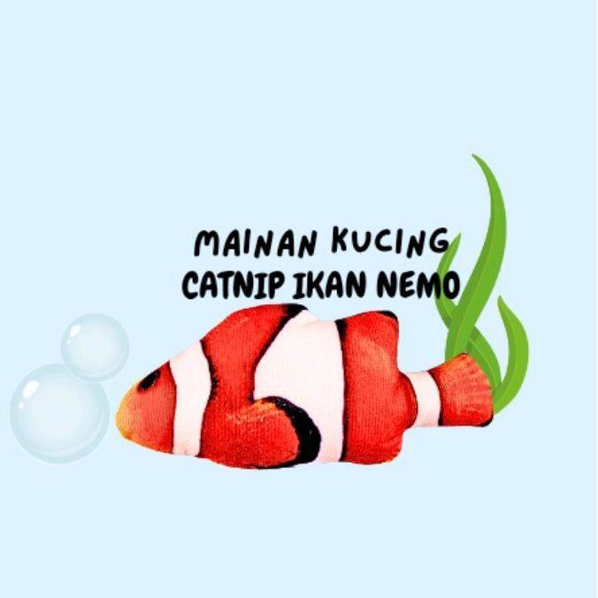 Terbaru! Catnip Mainan Kucing / Catnip Ikan Nemo